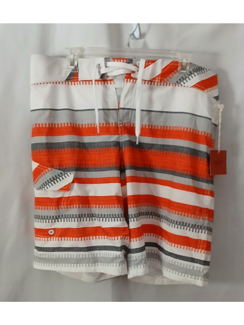 Men's Board Shorts Size 36" NWT Y2K Frat Hybrid Utility Retro Mesh Lining Cargo